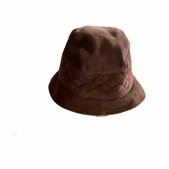 Eric javitz leather bucket hat lace front retro - Picture 3 of 6
